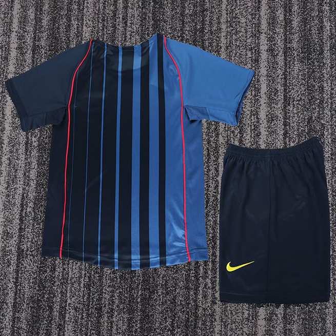Retro Barcelona 2003/04 Away kid kit soccer jerseys