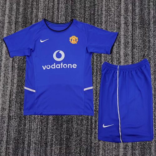 Retro Manchester united 2002/03 Away Kids 16-28