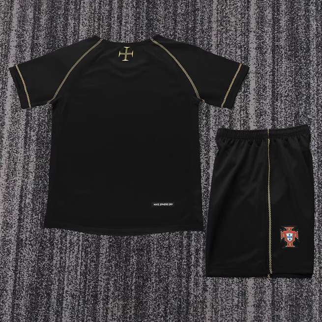 Retro Portugal 2006 Away kids Soccer jersey