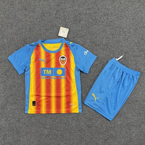 Valencia 2025/26 Third away kids size 16-28
