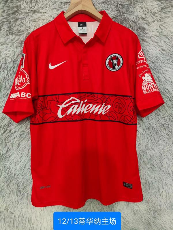12-13 Tijuana home Retro soccer jersey