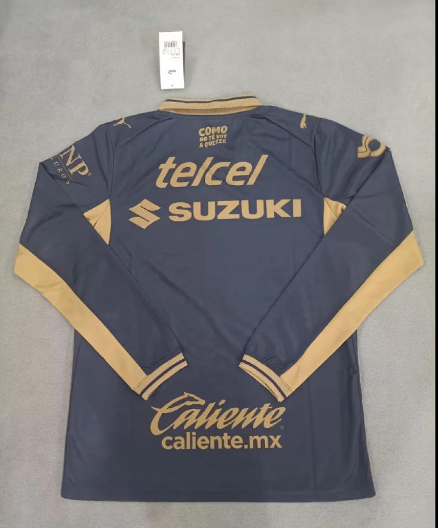 2026/27 Pumas UNAM Away Long Sleeve Soccer Jersey S-2XL