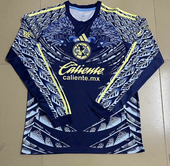 25-26 America Away Long Sleeve Jersey