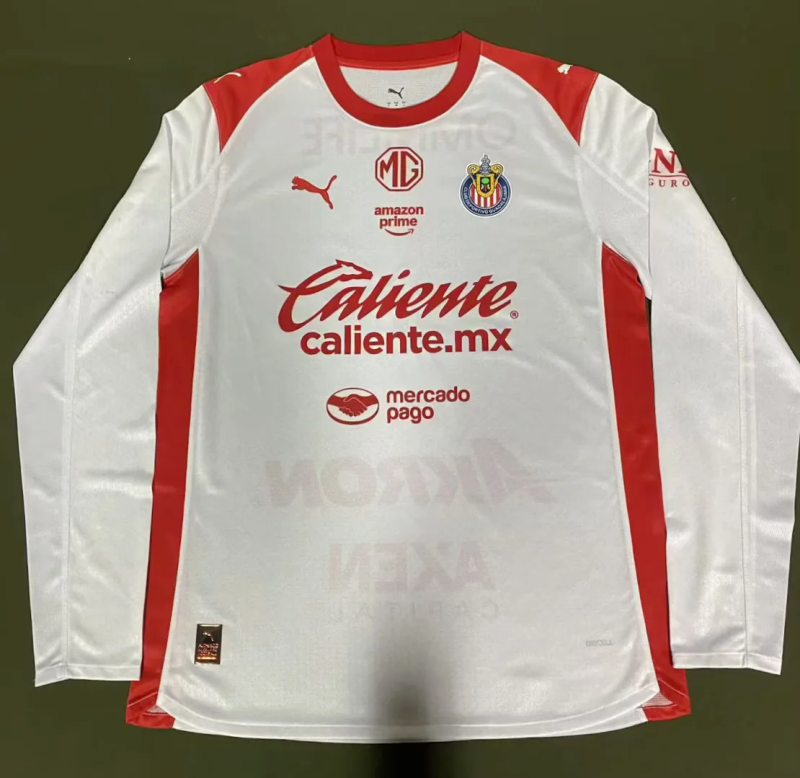 25-26 Chivas Away Long Sleeve Jersey