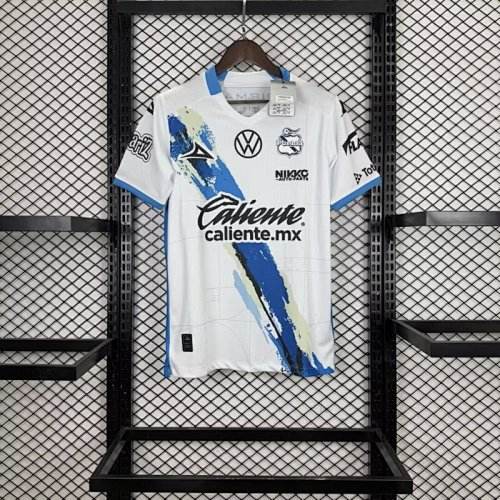 25-26 Puebla Home Soccer Jersey