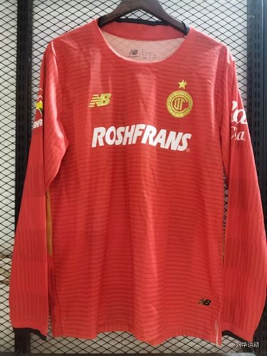 25-26 Toluca Home Long Sleeve Soccer Jersey
