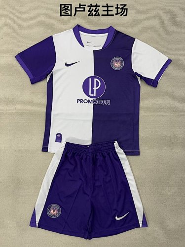 Adults And Youth Toulouse 2025/26 Home Soccer Uniform