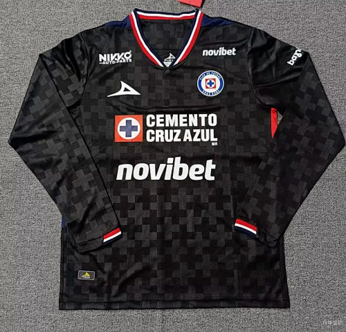 Cruz Azul 2025/26 Third Away Long Sleeve soccer jersey