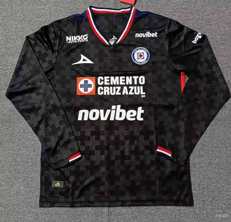 Cruz Azul 2025/26 Third Away Long Sleeve soccer jersey