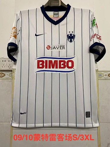 Retro Monterrey 2009/10 Away Soccer Jersey size S-2XL