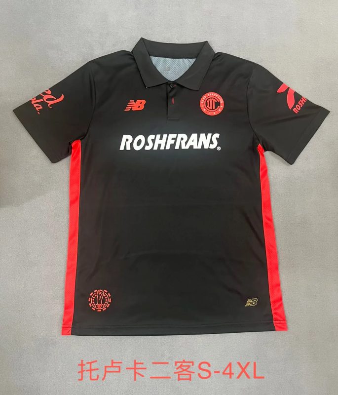 Toluca 2025/26 Third Away soccer jersey