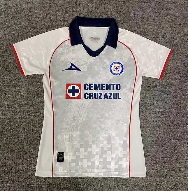 Woman Cruz Azul 2025/26 Intercontinental Cup away soccer jersey size S-2XL