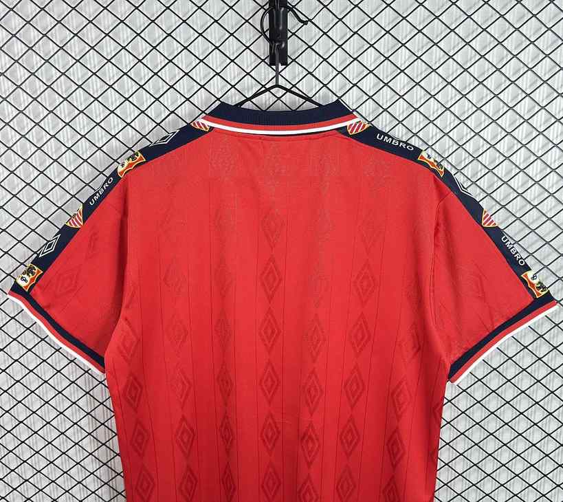 1998/00 Sevilla Away Red Retro Soccer Jersey Size S-2XL
