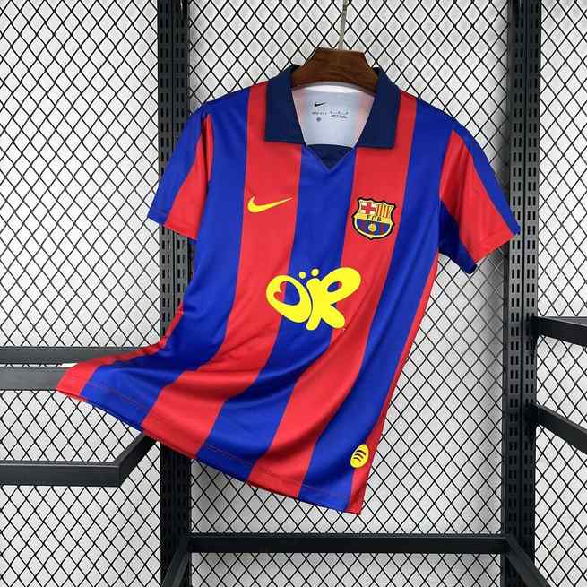 2003/04 Barcelona x Olivia Rodrigo Home Retro Soccer Jersey S-2XL