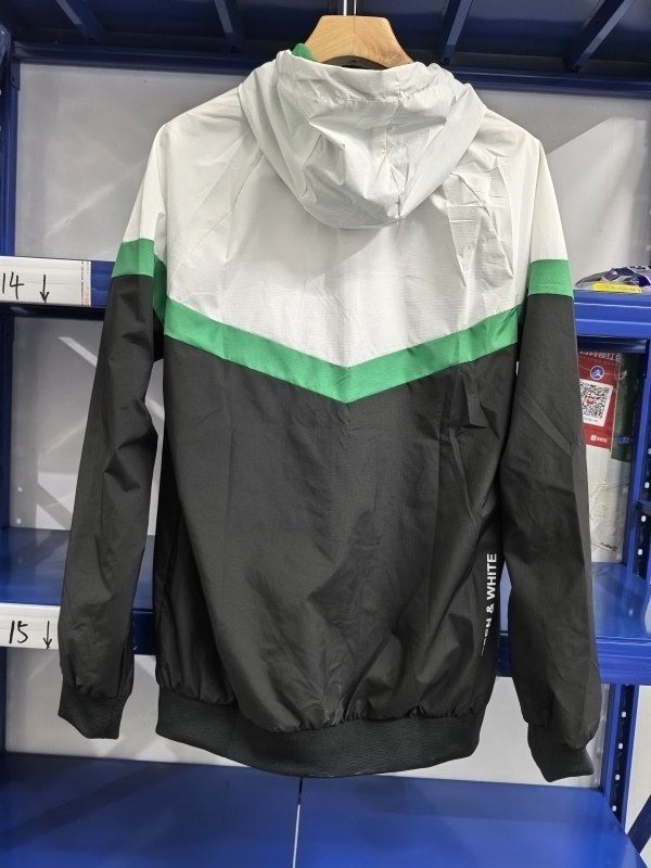 2025-26 Real Betis White and Black windbreaker