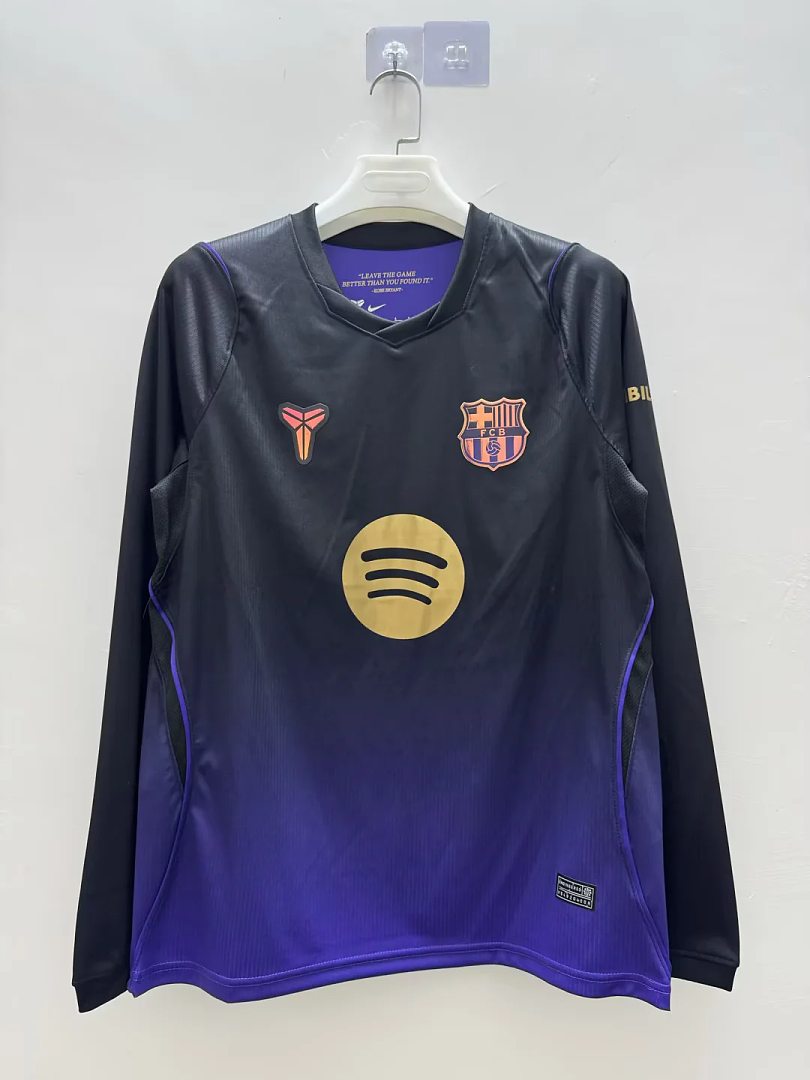2026/27 Barcelona Away Long Sleeve Soccer Jersey S-4XL