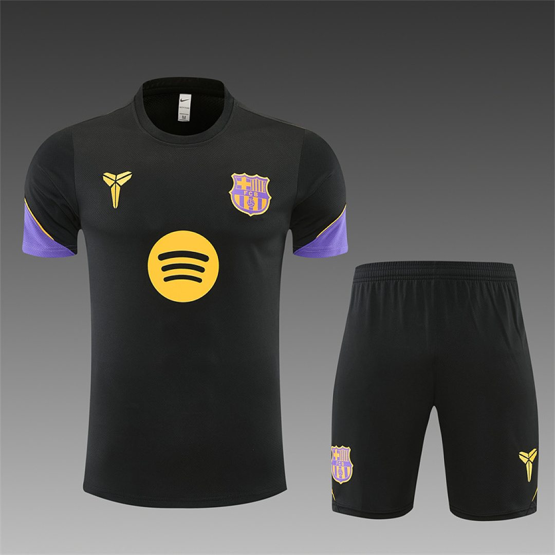 2026/27 Barcelona Black and Purple Training Suit S-2XL