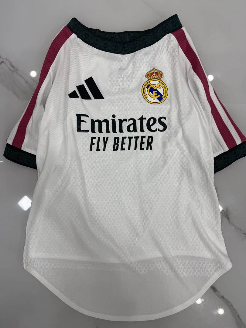 2026/27 Real Madrid Home Pet Soccer Jersey Size XS-XL