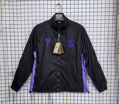 25-26 BAR Black Windbreaker