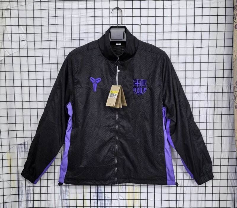 25-26 BAR Black Windbreaker