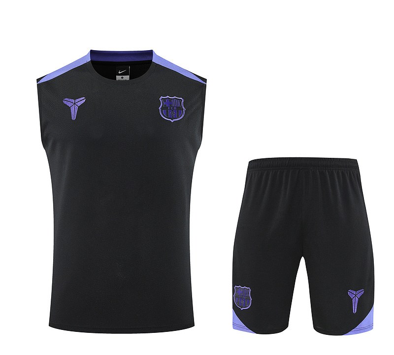 25-26 BAR Black and Purple vest suit