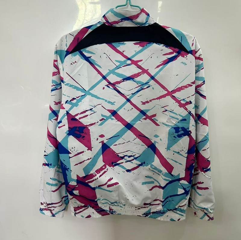 25-26 BAR blue white Windbreaker