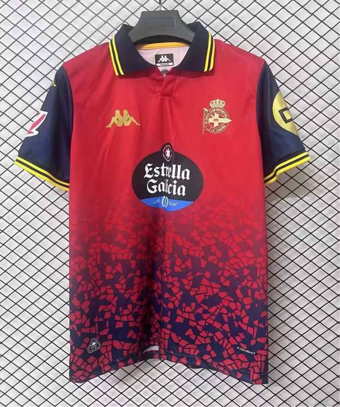 25-26 Deportivo de La Coruna away soccer jersey