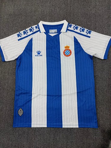 25-26 Espanyol home soccer jersey size S-2XL