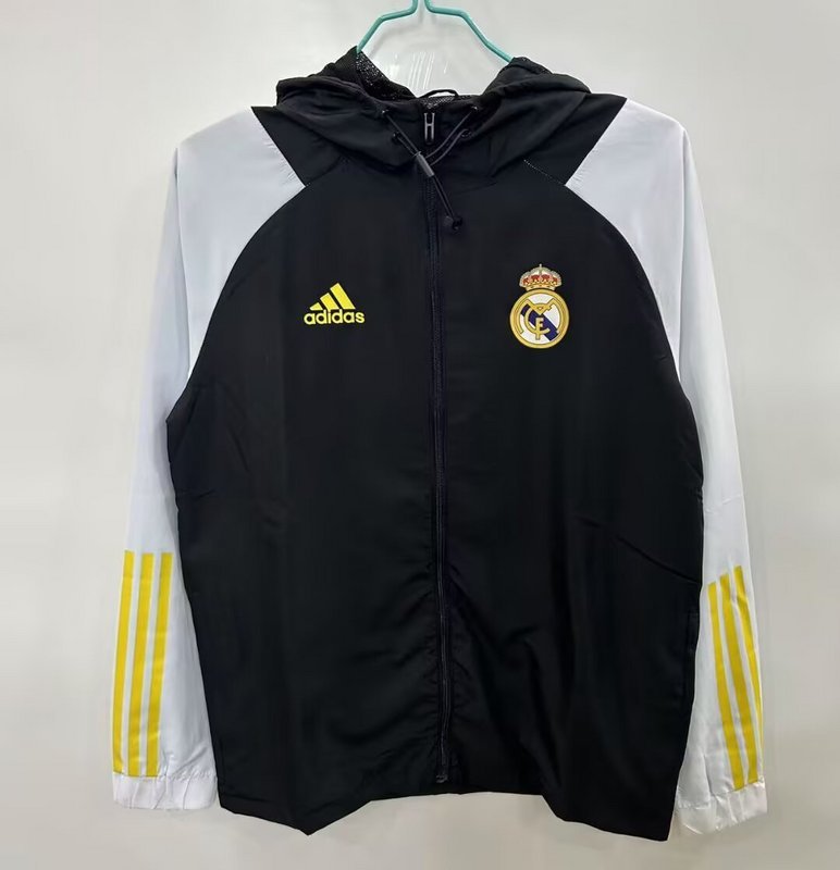 25-26 R MAD black and white windbreaker