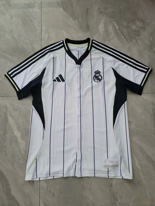 25-26 R MAD white Baseball jersey