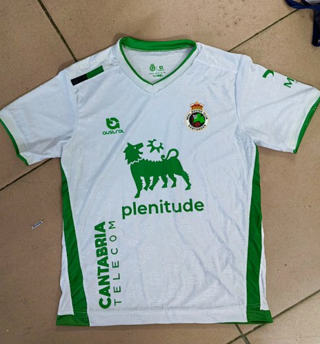 25-26 Racing de Santander home soccer jersey
