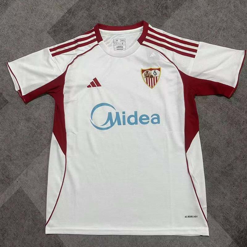 25-26 Sevilla Home Soccer Jersey