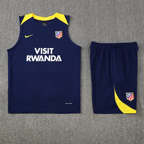 Atletico Madrid 2025/26 Dark Blue Vest Suit