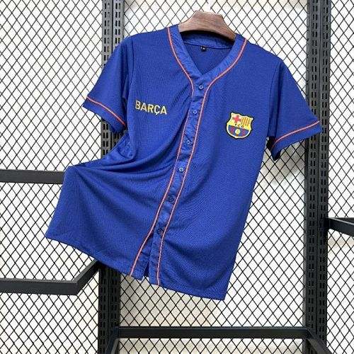 Barcelona 2025/26 Blue baseball Jersey