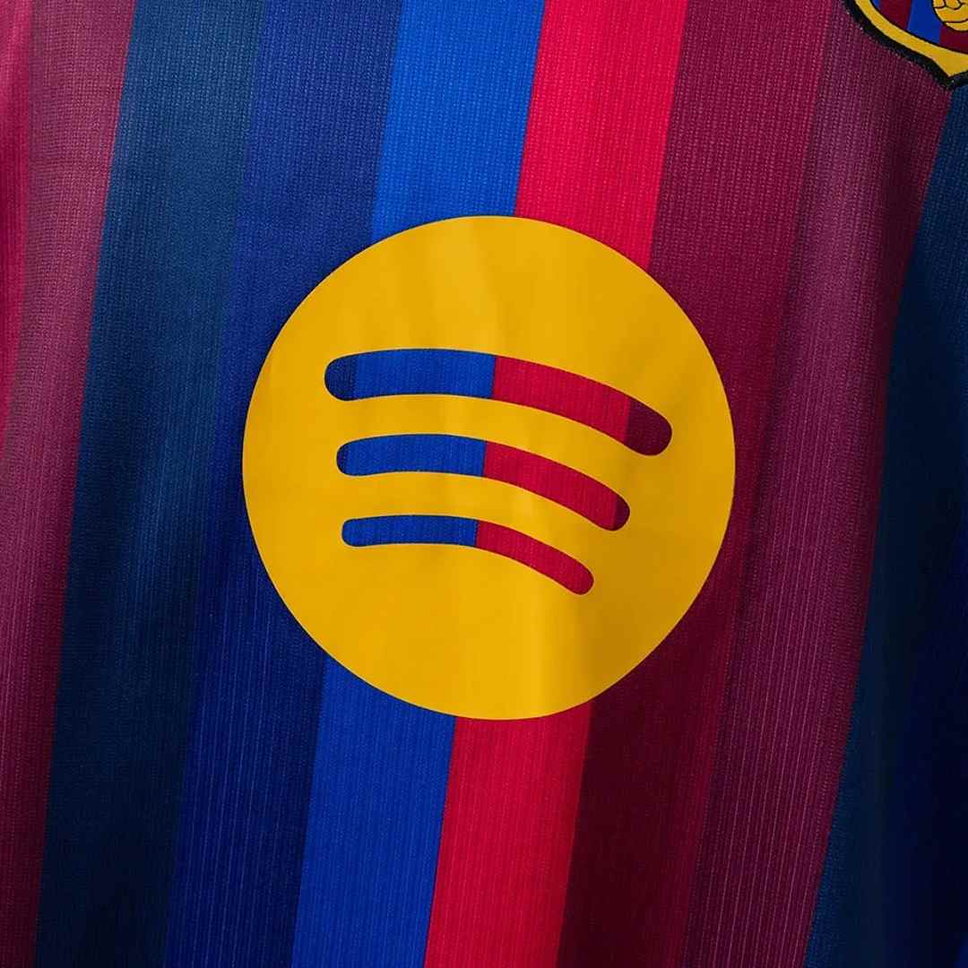 Barcelona 2026/27 Home Long Sleeve Jersey Size S-4XL