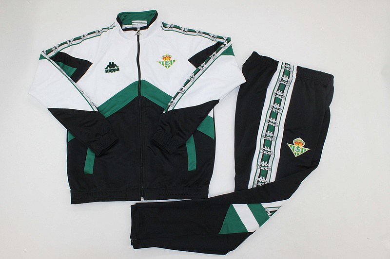 Betis white and black tracksuit