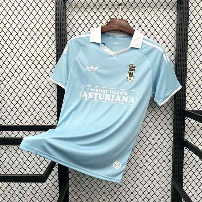 Mens Real Oviedo 2025/26 Retro Jersey