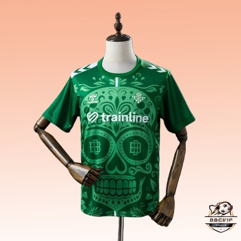 Real Betis 2025/26 Day of the Dead Special Edition Jersey S-4XL