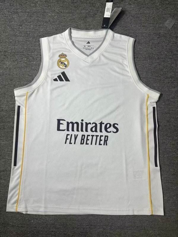 Real Madrid 2025/26 Home Vest Jersey