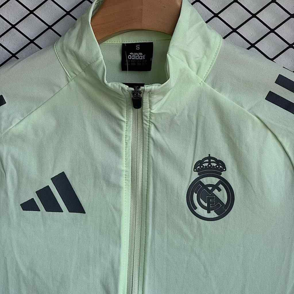 Real Madrid 2025/26 Yellow Windbreaker Suit Size S-2XL