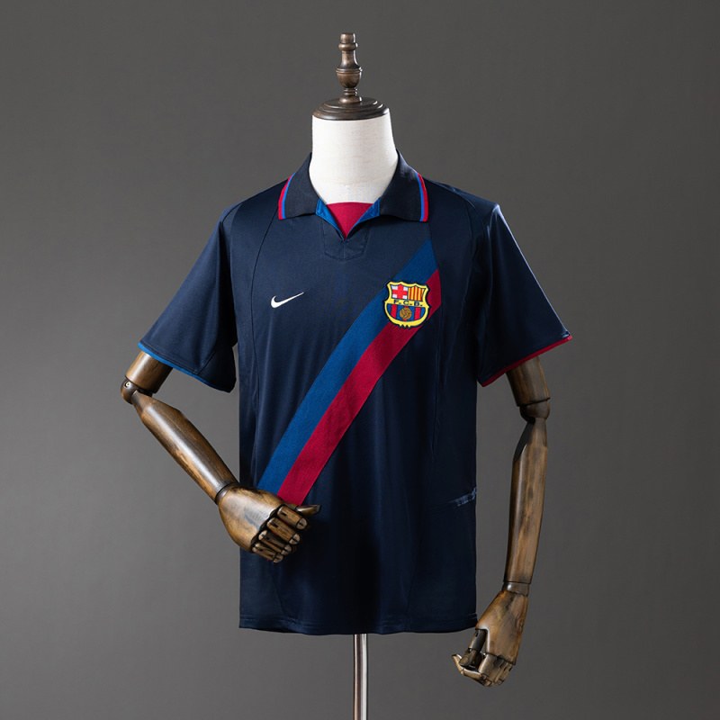 Retro Barcelona 2002/03 Third Away Jersey size S-2XL