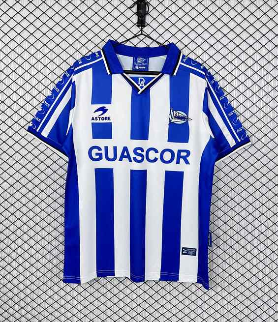 Retro Deportivo Alaves 1998/99 Home Soccer Jersey
