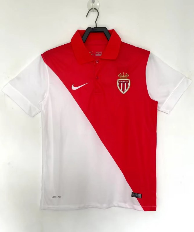 14-15 Monaco home retro soccer jersey