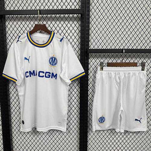 2026/27 Marseille Home Adult Soccer Jersey Suit S-2XL