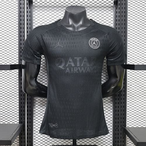 2026/27 PSG All Black Special Player Version Soccer Jersey Size S-XXL