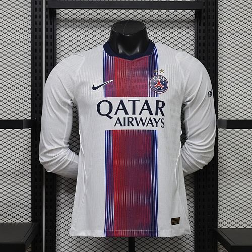 2026/27 PSG Away Long Sleeve Player Version Soccer Jersey Size S-XXL