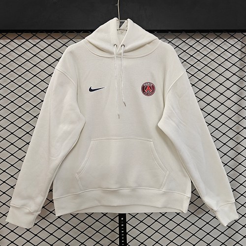 2026/27 PSG White Hoodie S-2XL