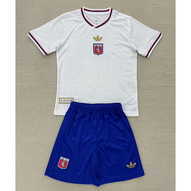 25-26 Lyon White Commemorative Edition Kids Kit
