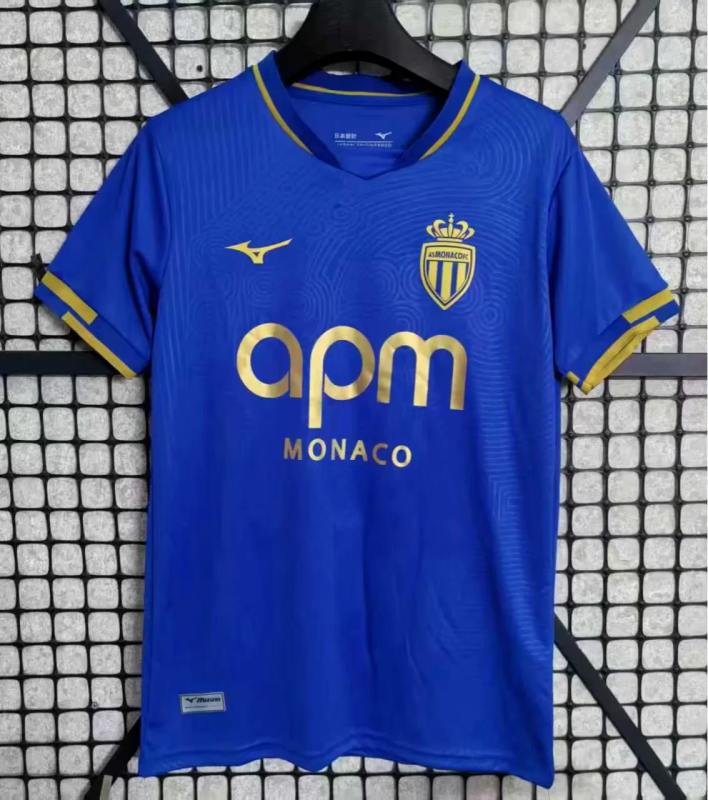25-26 Monaco away soccer jersey size S-4XL