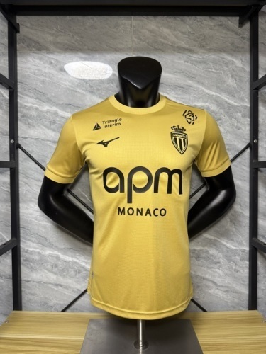 25-26 Monaco third away Player Version soccer jersey size S-2XL with Sponsors